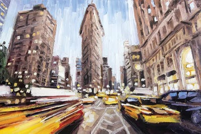 Flatiron Building by Roger Disney canvas print
