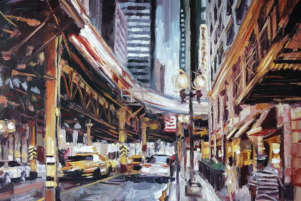 Roger Disney: Lake & Wabash by Roger Disney