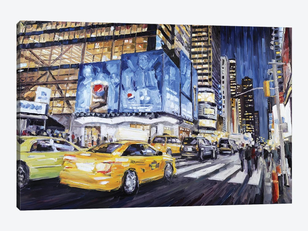 42nd & Broadway I by Roger Disney 1-piece Canvas Art