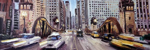 Roger Disney: Lasalle Ave Bridge by Roger Disney