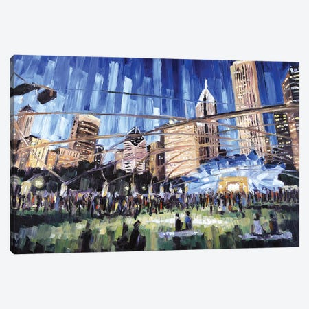 Millennium Park Canvas Print #RDI51} by Roger Disney Canvas Art