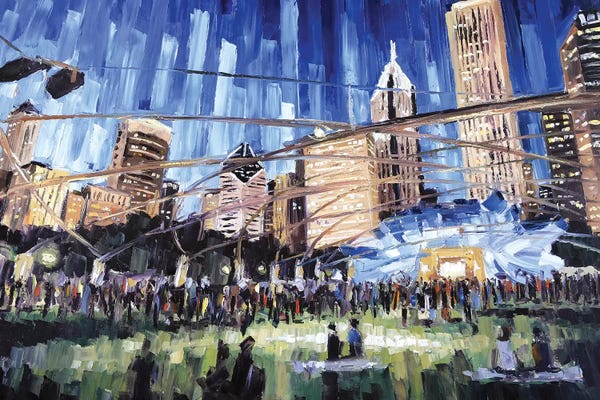 Illinois: Millennium Park by Roger Disney