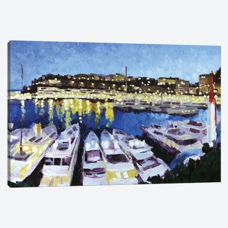 Monaco II Canvas Print #RDI52} by Roger Disney Canvas Artwork