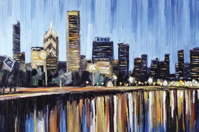 Monroe Harbor by Roger Disney canvas print