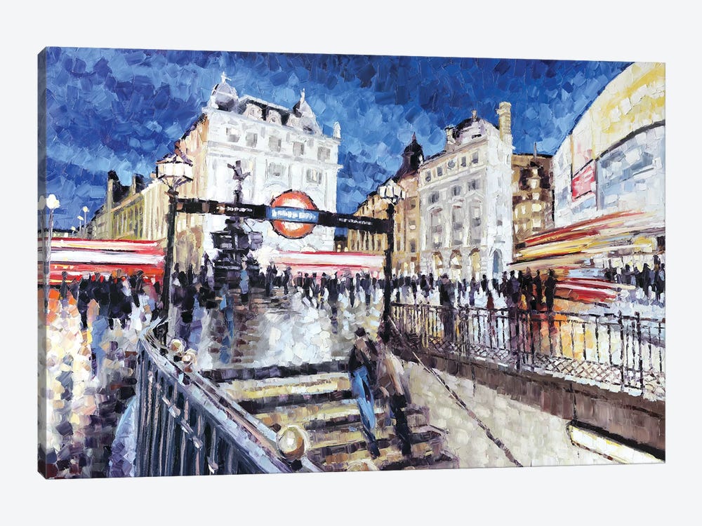 Piccadilly Circus I by Roger Disney 1-piece Art Print