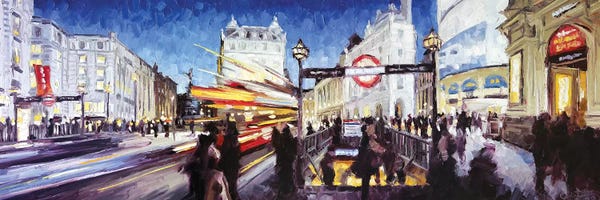 London: Piccadilly Circus II by Roger Disney