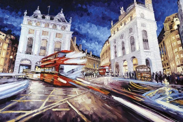 England: Piccadilly Circus III by Roger Disney