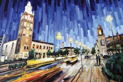 Plaza by Roger Disney gallery poster