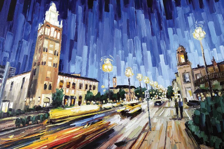 Plaza by Roger Disney wall art