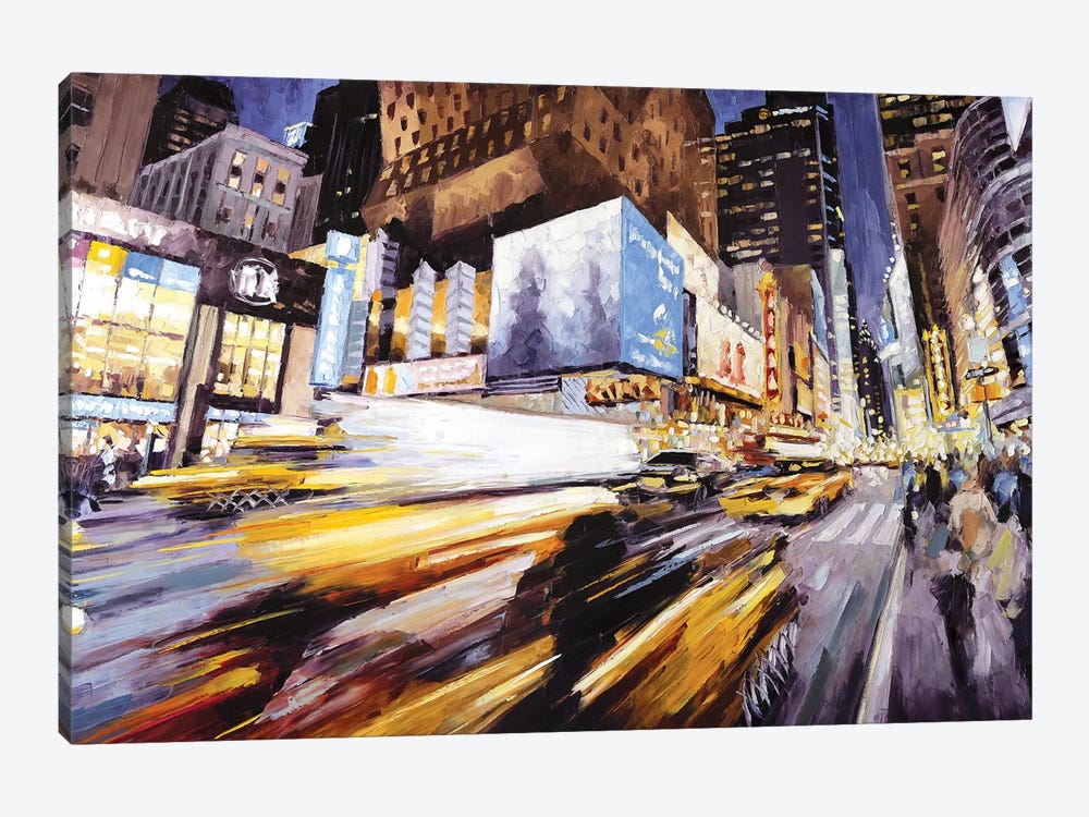 42nd At 8th Ave by Roger Disney 1-piece Canvas Art