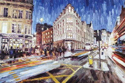 Shaftesbury & Windmill by Roger Disney canvas print