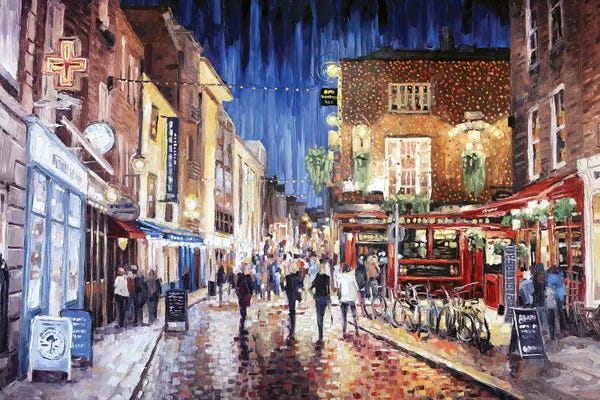 Artistic Travels: Temple Bar by Roger Disney