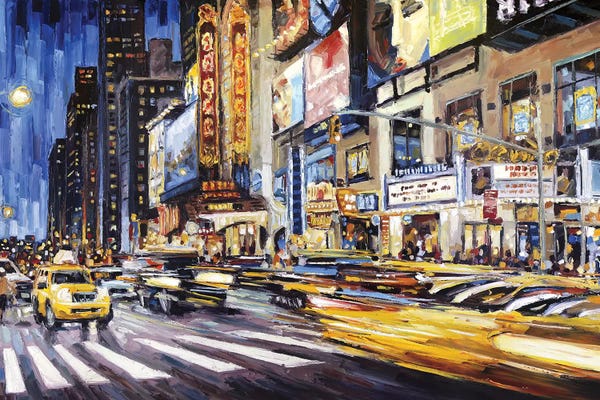 Times Square: 42nd Between 7th & 8th by Roger Disney