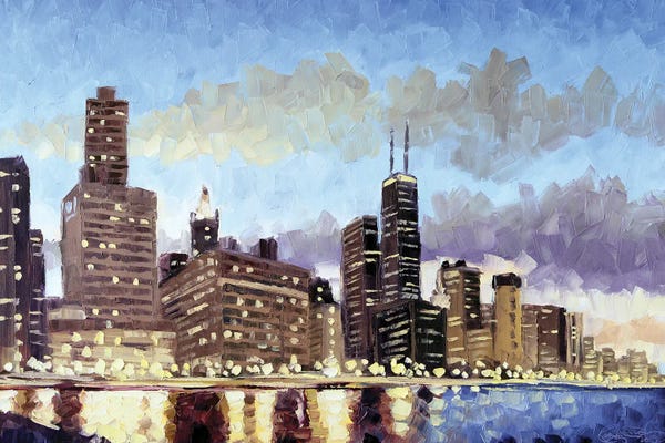 Chicago: Ohio Street Beach, Chicago by Roger Disney