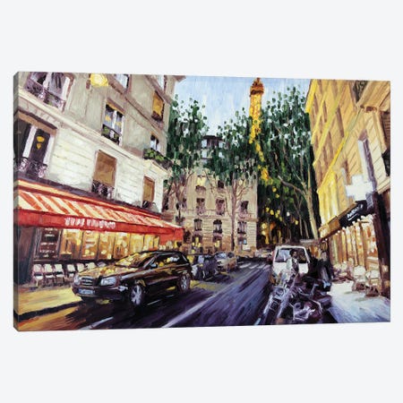 Rue De Monttessuy, Paris Canvas Print #RDI78} by Roger Disney Canvas Artwork