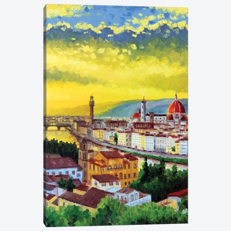 Florence, Italy Canvas Print #RDI80} by Roger Disney Canvas Print