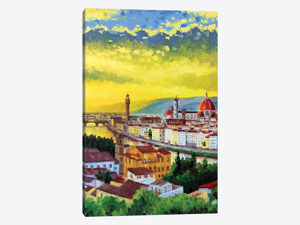 Florence, Italy by Roger Disney 1-piece Canvas Art Print