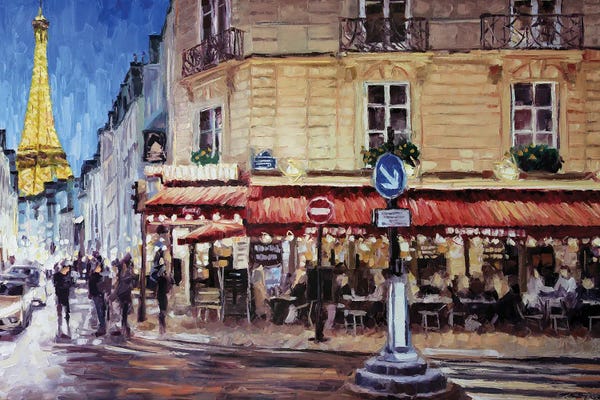 Towers: Rue Saint-Dominique, Paris by Roger Disney