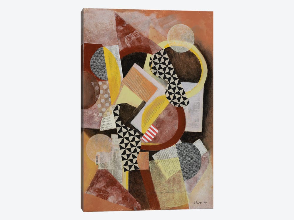 Everything Is Topsy-Turvy Now by Randall James 1-piece Canvas Print