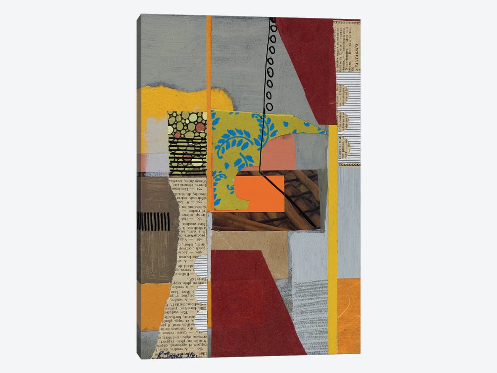 Mixed Media Collage CCCX by Randall James 1-piece Art Print
