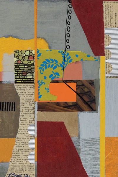 Dining Room: Mixed Media Collage CCCX by Randall James