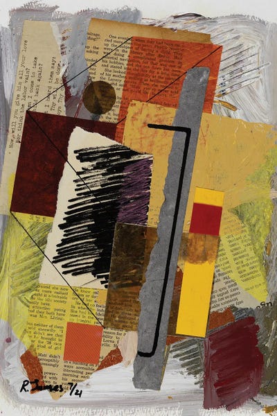 Dining Room: Mixed Media Collage CCCVI by Randall James