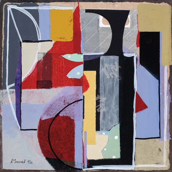 Industrial Office: Mixed Media Collage CCCXX by Randall James