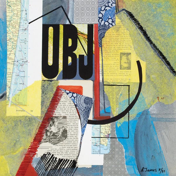 Dining Room: Mixed Media Collage CCCXXII by Randall James