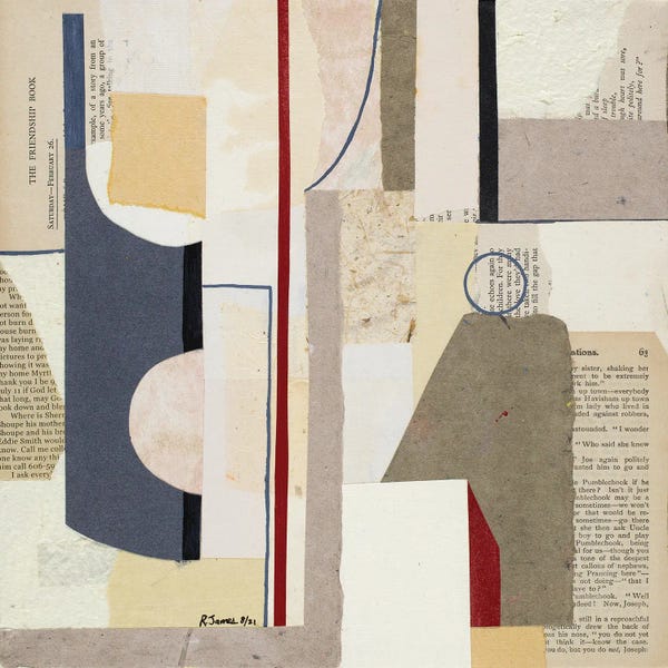 Dining Room: Mixed Media Collage CCCXXV by Randall James