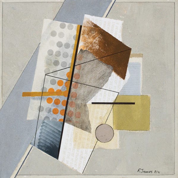 Industrial Office: Mixed Media Collage CCCXXVI by Randall James