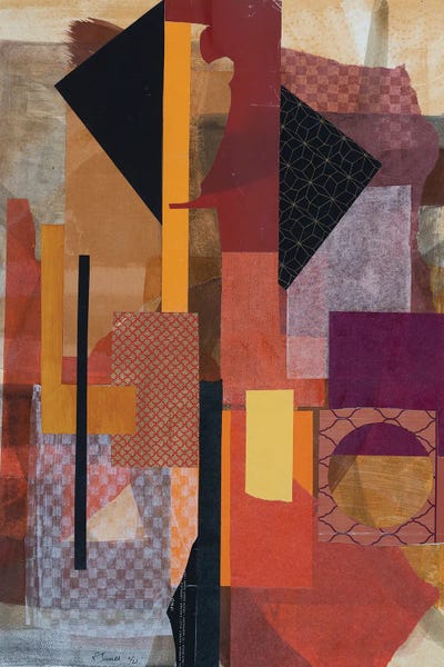 Industrial Office: Mixed Media Collage CXCVII by Randall James