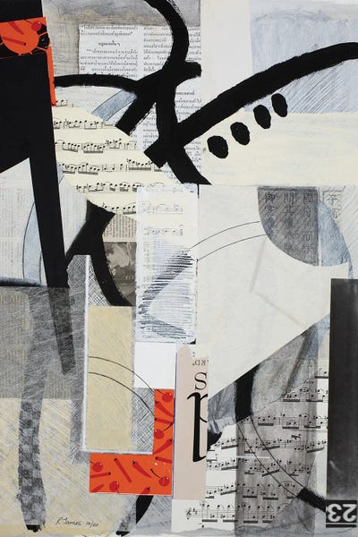 Industrial Office: Mixed Media Collage CLVII by Randall James