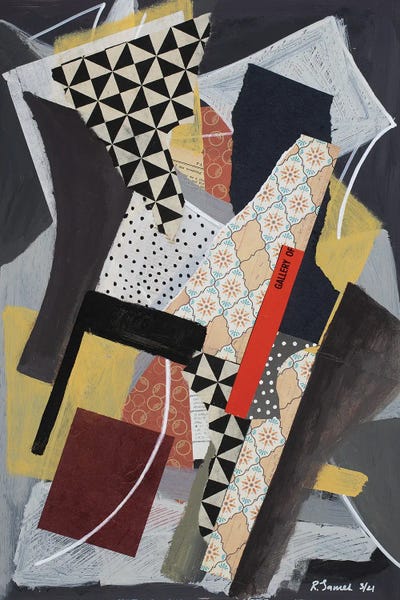 Dining Room: Mixed Media Collage CCLIV by Randall James