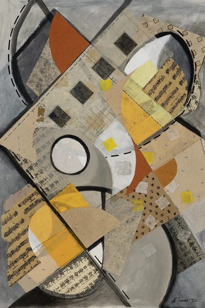 Broken English by RJamescollage  multi panel art