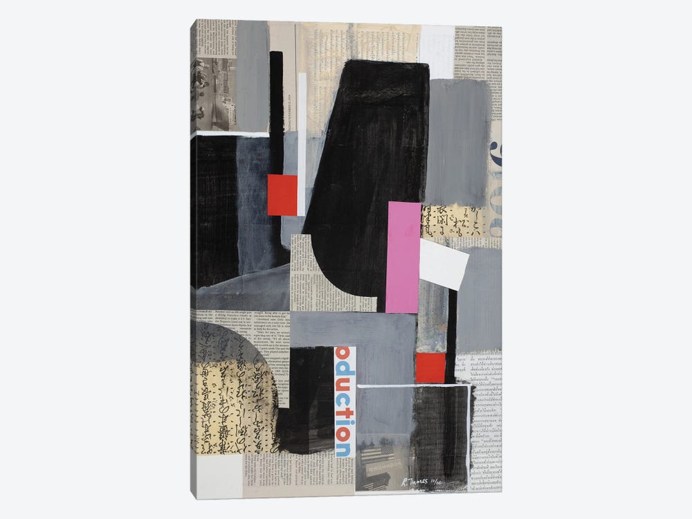 Mixed Media Collage CLI by Randall James 1-piece Art Print