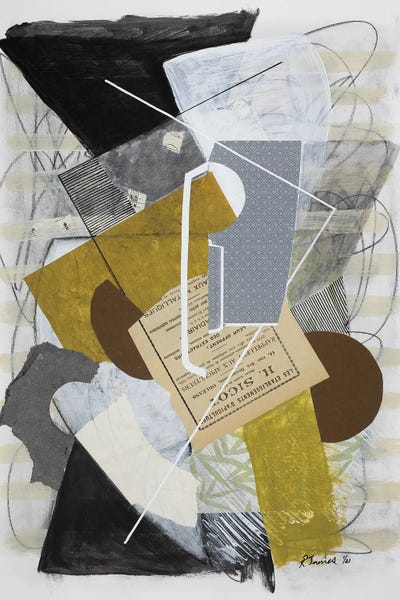 Industrial Office: Mixed Media Collage CCXI by Randall James