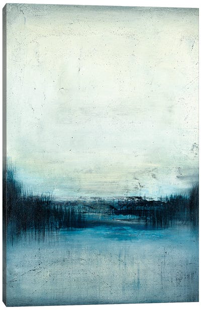 Blue Reflections IV Canvas Art Print - Similar to Mark Rothko