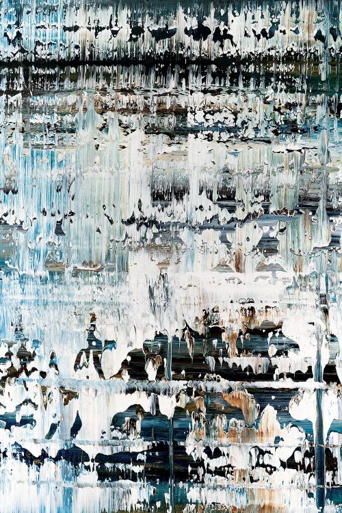 Broken Blue Marbled by Radek Smach wall art
