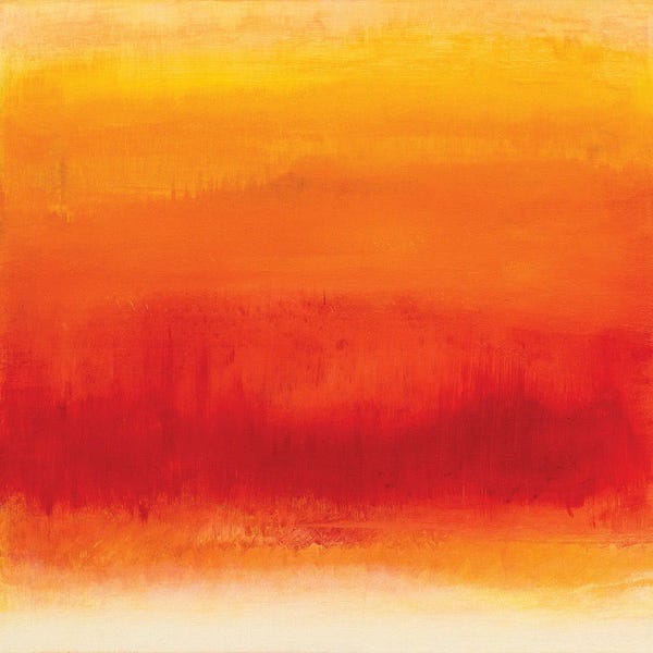 Golden Fire Sunset