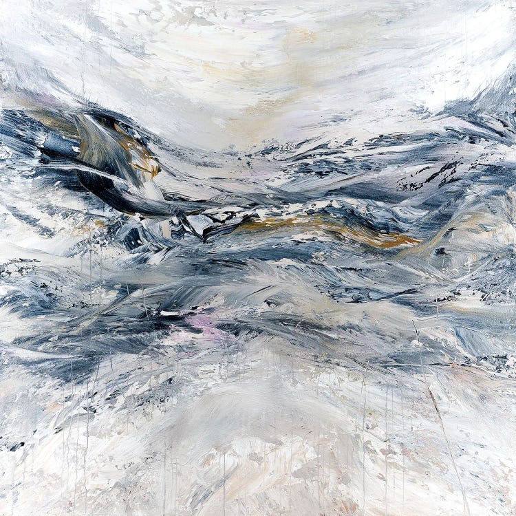 Ice Blue Mountain by Radek Smach wall art