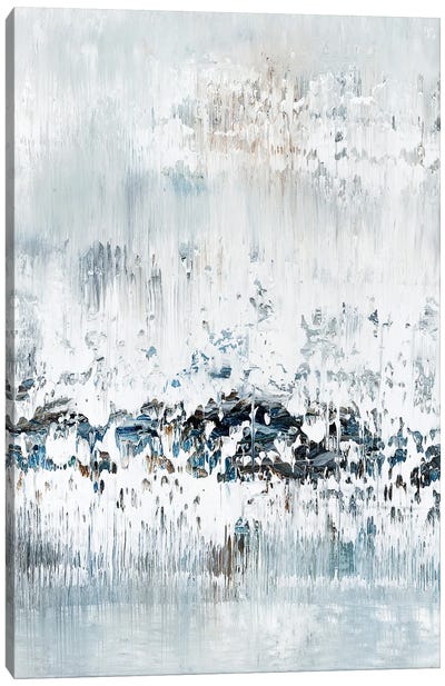 Marble Blue Iceberg Canvas Art Print - Radek Smach