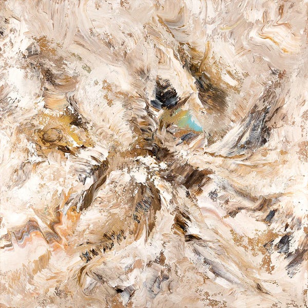 Radek Smach: Neutral Marble With Hint Of Turquoise by Radek Smach