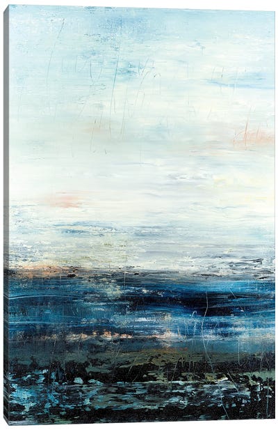 Ocean Blue Floor Canvas Art Print - Radek Smach