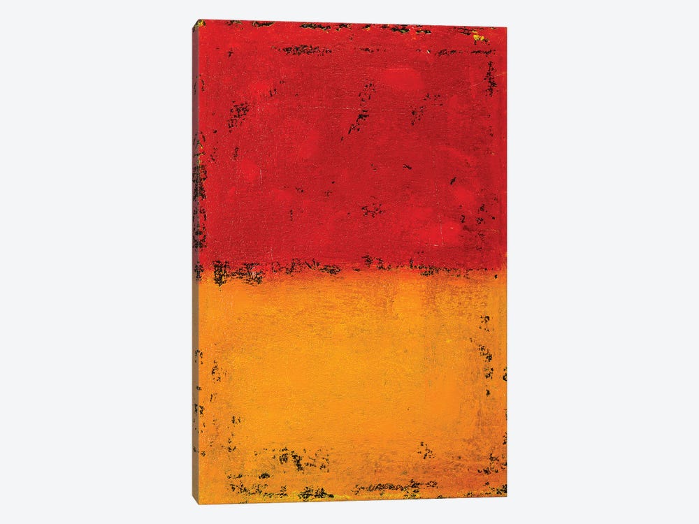 Red Meets Orange by Radek Smach 1-piece Canvas Artwork