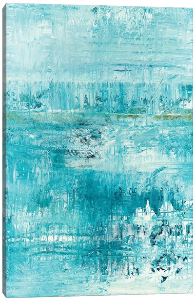 Blue Path Canvas Art Print - Radek Smach