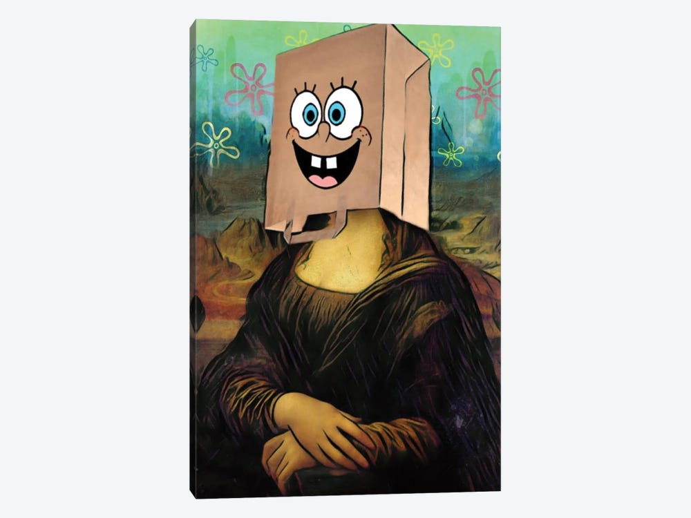 Mona Lisa Bob by Random Hills 1-piece Canvas Print
