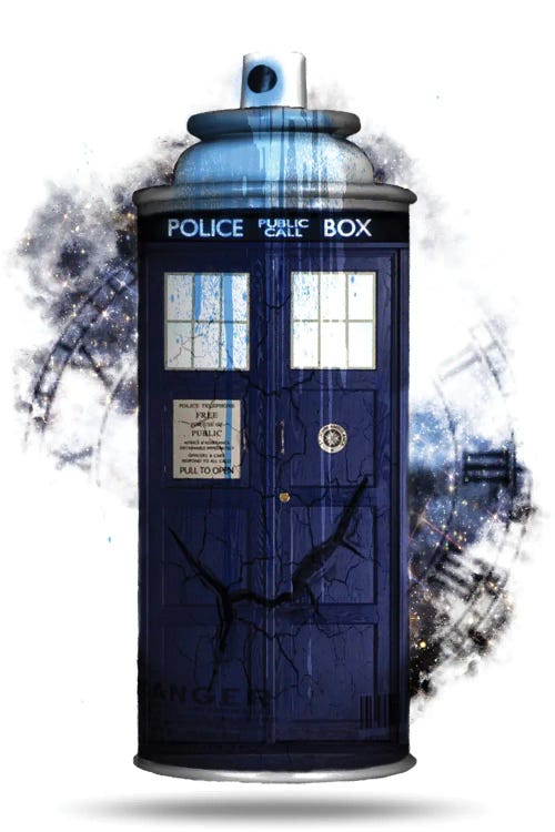 Tardis Spraycan