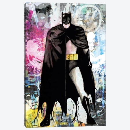 Dark Knight Canvas Print #RDM8} by Random Hills Canvas Wall Art