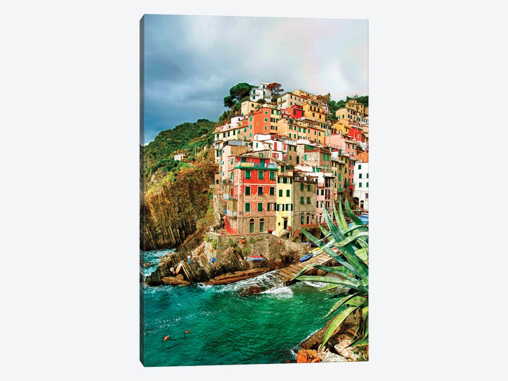 Coastal Town Of Riomaggiore (One Of the Cinque Terre), La Spezia Province, Liguria Region, Italy by Richard Duval 1-piece Canvas Art Print