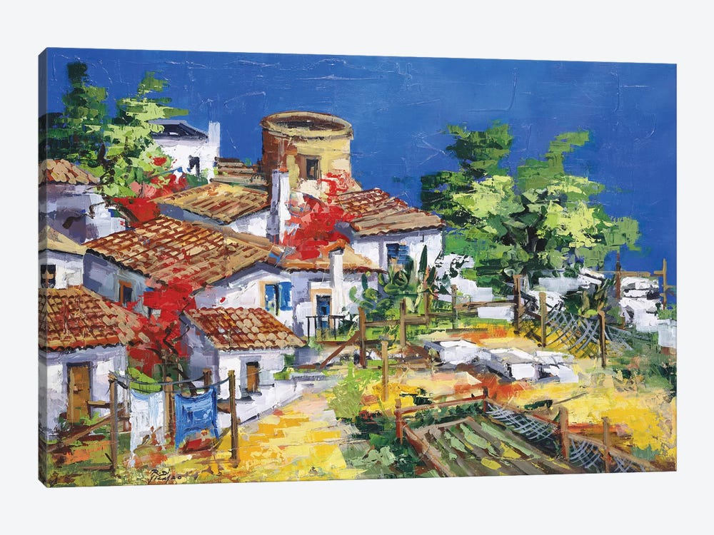Colori dell' Isola by Roberto di Viccaro 1-piece Canvas Art Print